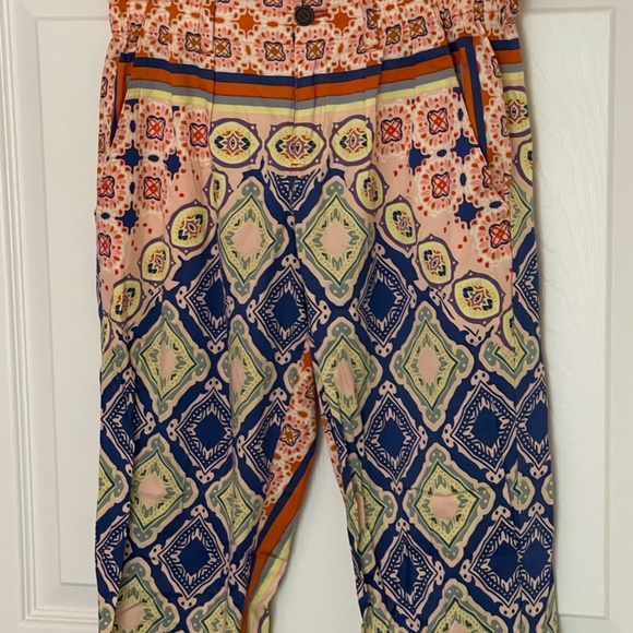 Johnny Was Pants - Johnny Was Cotton Pants w/ Beautiful Pattern